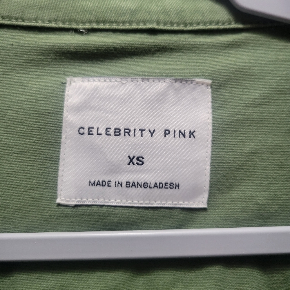 Celebrity Pink Jumpsuit Cargo 6 pocket Size XS NWT - Picture 6 of 9